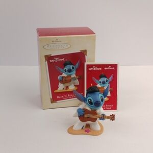 Hallmark Disney Rock N Roll Stitch Ornament